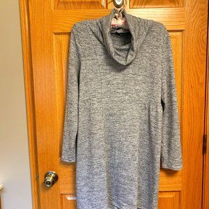 Gray Sweatshirt Dress